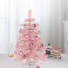 Firlar 2PCS Desk Top Christmas Tree Lights,Pink Christmas Tree Lights,Desktop Atmosphere Lights,Christmas Lantern Decorations,Christmas Tree Decoration Lights for Christmas,Table Decorations,Pink view 4