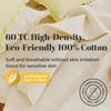 100% Cotton Frilled Bed Coverlet, Blanket Twin Size 63 x 83 - Pigment Washed Soft & Breathable Quilted Blanket for Bed and Couch Lightweight Coverlet for All Seasons (Ivory) view 3