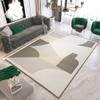 Electric Heated Floor Mats - Modern Geometric Mosaic Floor Mat, Large Area Pad Warming Heater, Heated Foot Warmer Mat Under Desk, for Living Room Bedroom,Purple,150 * 200cm view 1