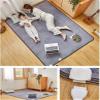 OLOTU Carbon Crystal Heated Area Rug with Timer & Adjustable Thermostat Heated Floor Mat for Home Waterproof Electric Heated Floor view 4