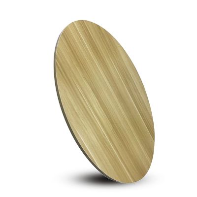 50/60/70/80/90cm Round Dining Table Lazy Susan Wooden Rotating Tray, 360-Degree Swivel Serving Plate, Round Rotating Serving Plate, Home Dining Turntable, Easy To Share Food (Color : E, Size : 50cm-