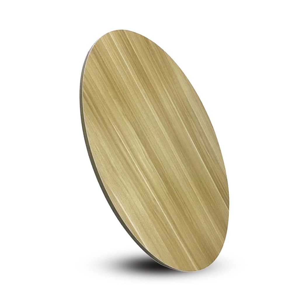 50/60/70/80/90cm Round Dining Table Lazy Susan Wooden Rotating Tray, 360-Degree Swivel Serving Plate, Round Rotating Serving Plate, Home Dining Turntable, Easy To Share Food (Color : E, Size : 50cm-