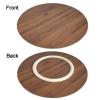 50/60/70cm Home Dining Turntable, 360 Wood Serving Tray, Round Rotating Serving Plate, Lazy Susan Turntable, Dining Table Centerpieces, Easy To Share Food (Color : D, Size : 70cm-28in) view 3