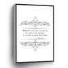 Mark Twain Canvas Wall Art Whenever You Find Yourself On The Side Of The Majority, It Is Time To Pause And Reflect Quotes Poster Stretched And Framed Ready To Hang For Living Room,Bedroom,Classroom Etc (16" X 24") view 1