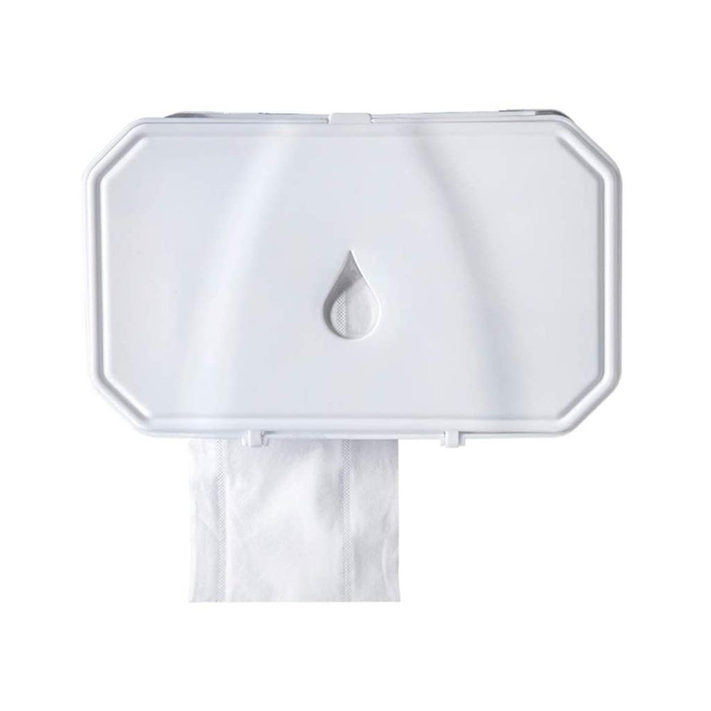EXCEI Household Holders Bathroom Storage Organizer Toilet Paper Holder Tissue Rack Wall-Mounted
