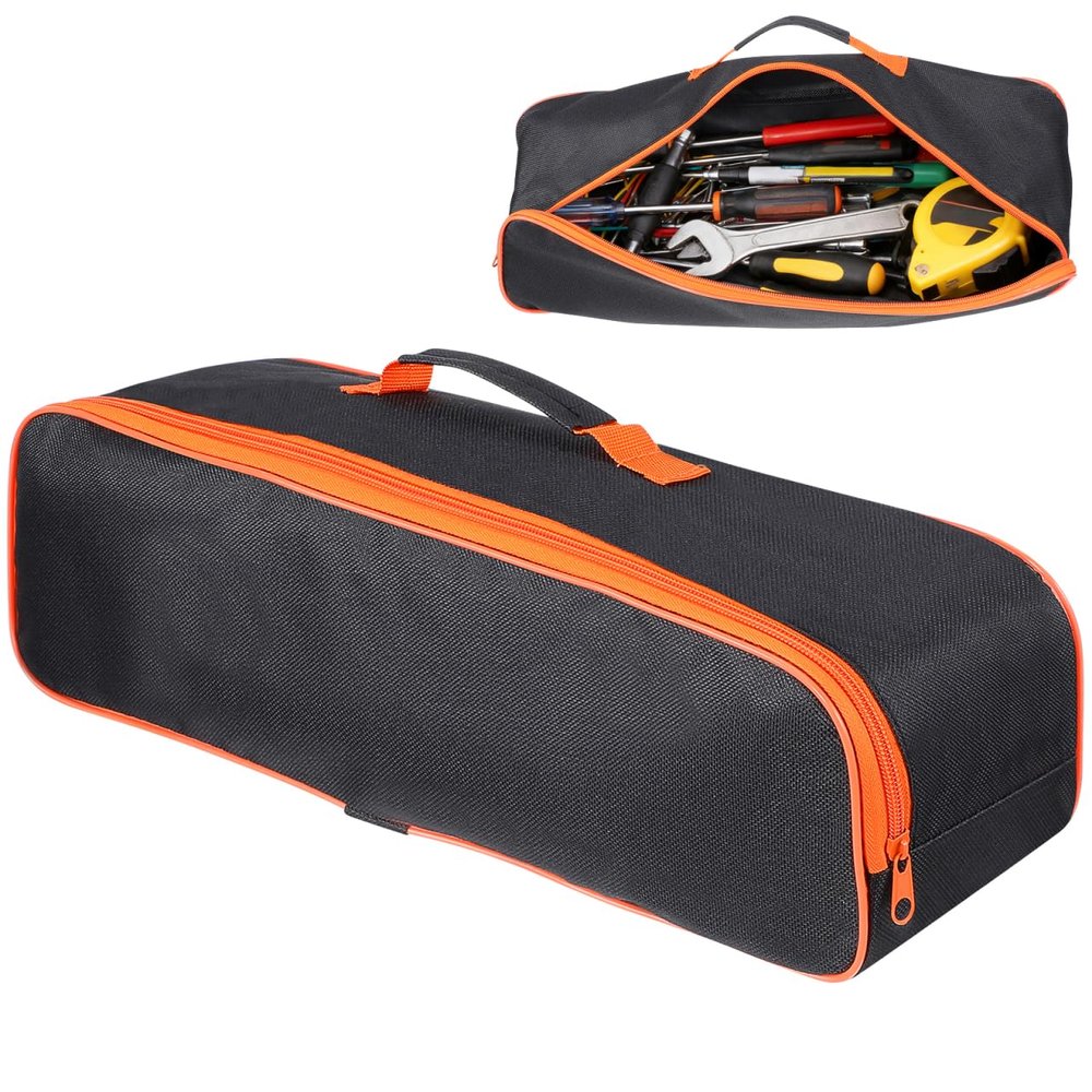 DOITOOL Car Tools Storage Bag for Portable Vacuum Cleaner Tool Bag Organizer with Handle Oxford Cloth Pouch for Air Pump Small Tool Storage Case for Vehicle and Home 16.53 X 5.51 X 4.33 in