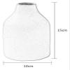 Sculpture Vase Vase Creative Simple Ceramic Living Room Dried Flower Arrangement Flower Arrangement Desktop Decoration Crafts (Color : Light Green) view 2