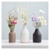 Sculpture Vase Vase Creative Simple Ceramic Living Room Dried Flower Arrangement Flower Arrangement Desktop Decoration Crafts (Color : Light Green) view 3