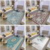 VNABO Heated Area Rug Adjustment Heated Floor Mats Light Luxury Heater Electric Mat Vintage Rustic Heated Carpet for Living Room view 3