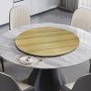 50/60/70cm Home Dining Turntable, 360 Wood Serving Tray, Round Rotating Serving Plate, Lazy Susan Turntable, Dining Table Centerpieces, Easy To Share Food (Color : E, Size : 60cm-24in) view 1