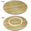 50/60/70cm Home Dining Turntable, 360 Wood Serving Tray, Round Rotating Serving Plate, Lazy Susan Turntable, Dining Table Centerpieces, Easy To Share Food (Color : E, Size : 60cm-24in) view 3