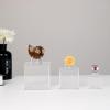 Kcgani 2Pcs Acrylic Coins Trophy Medal Display Case with Mini Easel, 3in view 3