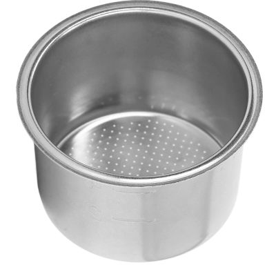 Coffee Filter, Porous Filter Basket,Stainless Steel Coffee Portafilter Filter Bowl Coffee Machine Accessories for 51mm Handle (4 Cup)