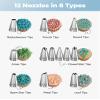 Kootek 71PCs Cake Decorating Kit, Baking Supplies Tools - Includes Cake Stand Turntable, 12 Icing Piping Tips Set, 2 Frosting Spatulas, 3 Scrapers, 50+2 Piping Bags, Coupler, Video Tutorial, Booklet view 2