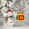 Christmas Ornaments 2022 Sri Lanka Flag Christmas Decorations for Tree Sri Lanka Country City Souvenir Patriotic Personalized Christmas Ornaments Holiday Christmas Keepsake New Year Gifts view 3