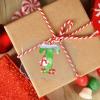Monogram Initial Letter T Ornaments for Christmas Trees Cute Snowman Green Letter Personalized Christmas Ornaments 2022 Clear Acrylic Hanging Letters Ornaments Christmas Keepsake New Year Gifts view 4