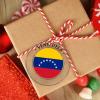 Christmas Ornaments 2022 Venezuela Flag Ornaments for Christmas Trees Venezuela Country City Souvenir Patriotic Personalized Christmas Ornaments Holiday Christmas Keepsake New Year Gifts view 3