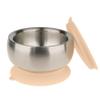 Fgomama x Little.b Double-Walled 18/10 Stainless Steel Bowl with Airtight & Leak Proof Lid | 11oz / 330ml (orange) view 1