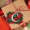 Christmas Ornaments 2022 Monogram Initial Letter C Ornaments for Christmas Trees Green Red Buffalo Plaid Personalized Christmas Ornaments Holiday Keepsake Gifts for Holiday Souvenir Wedding Birthday view 4