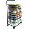 20 Shelves/25 Shelves/30 Shelves/35 Shelves Art Drying Rack Stackable Metal Wire Drying Rack Artwork Canvas Storage Printing Drying Shelf Art Organizer for Classroom, Art Club ( Size : 20-Shelves ) view 1