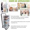 20 Shelves/25 Shelves/30 Shelves/35 Shelves Art Drying Rack Stackable Metal Wire Drying Rack Artwork Canvas Storage Printing Drying Shelf Art Organizer for Classroom, Art Club ( Size : 20-Shelves ) view 3