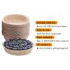 Bake Choice 50pcs Paper Mini Tart Pans for Baking, mini pie tins 4Inch Mini Pie Pans, Non-stick, Unbleached, Disposable Quiche Baking Dish,Oven safe, Microwave safe view 3