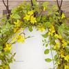 Factory Direct Craft Artificial Forsythia Wreath for Spring and Summer Displays view 2