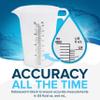 2-PACK ACCUPOUR Measuring Pitcher, Pool Measuring Cup for Chemicals, Plastic, Multipurpose - Great for Oil, Chemicals, Pool and Lawn - Ounce (oz) and Milliliter (mL) Increments (128oz) view 4