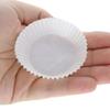 CybrTrayd No.601 Glassine Paper Approx. 2,500 Pieces 1-3/4 Base, 5/8 Wall Candy Cups, White view 4