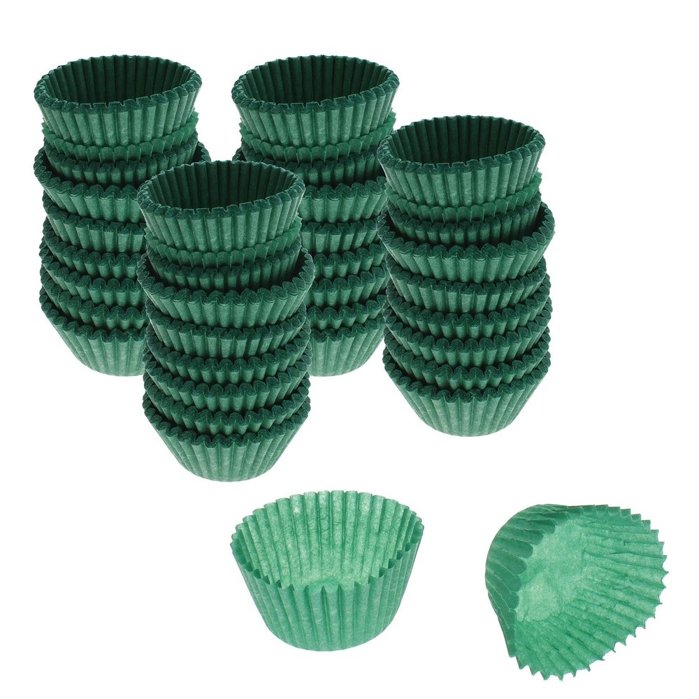 CybrTrayd No.4 Glassine Paper Approximately 12,500 Pieces  1 Base, 3/4 Wall Candy Cups, Green