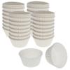 CybrTrayd No.6 Glassine Paper Approximately 5,000 Pieces  1-1/4 Base, 7/8 Wall Candy Cups, White view 2