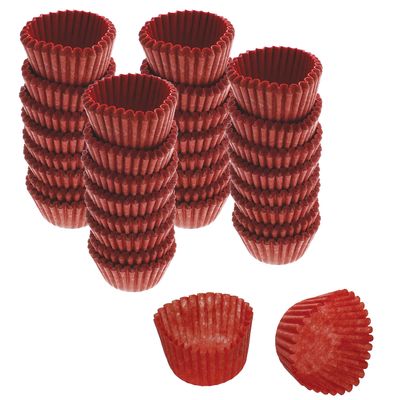 CybrTrayd No.4 Glassine Paper Approximately 12,500 Pieces  1 Base, 3/4 Wall Candy Cups, Red
