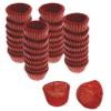 CybrTrayd No.4 Glassine Paper Approximately 12,500 Pieces  1 Base, 3/4 Wall Candy Cups, Red view 1