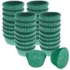 CybrTrayd No.5 Glassine Paper Approximately 9,500 Pieces  1-1/4 Base, 3/4 Wall Candy Cups, Green view 1