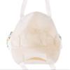 kate spade new york Canvas Tote Bag for Women, Cute Tote Bag for Work or Teacher, Canvas Beach Bag, Book Tote with Pocket, Dragonflies and Tulips view 2