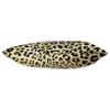 College Covers Animal Print Pillows Decorative Pillow, 16" X 6", Leopard Tan/Black view 3