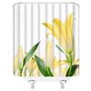 ABONAN Calla Lily Flower Shower Curtain Beautiful Romantic Spring Flourishing White Fresh Spring Creative Plant Fabric Bathroom Curtains Decor Set with Hook(67" Wx70 H) view 3