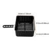 Fry Strainer Oil Skimmer Black Metal Frying Basket Kitchen Household French Fries Frying Basket Restaurant Snacks French Fries Basket Kitchen Fried Filter view 2