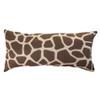 College Covers Animal Print Pillows Decorative Pillow, 16" X 6", Giraffe Dark Brown view 2