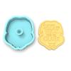 Save the Neck for Me Clark Cookie Cutter & Stamp (2.5 in. Tall X 2.17 in. Wide) view 2