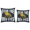 Agalychnis Callidryas Frog Keeper Red Eyed Tree Frog Throw Pillow view 3