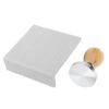 58mm Beech Handle Coffee Hammer Embossed Tamping Mat for Home Cafe(Grey) , coffee Tamper Mat Coffee Tamper Set , Coffee Tamper Tamping Mat Coffee Tamper Set Coffee Tamper Mat Kit Coffee Hammer Ta view 1