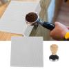 58mm Beech Handle Coffee Hammer Embossed Tamping Mat for Home Cafe(Grey) , coffee Tamper Mat Coffee Tamper Set , Coffee Tamper Tamping Mat Coffee Tamper Set Coffee Tamper Mat Kit Coffee Hammer Ta view 4