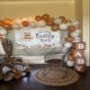DataMoon Teddy Bear Baby Shower Party Decorations - Wood Grain Boxes with Baby Letters, 90PCS Nude and Brown Balloons, Boho Backdrop We Can Bearly Wait for BabyShower, Gender Reveal,Birthday Party view 3