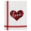 Super Soft Throw Blanket Flannel Fleece Lightweight Bed Blanket All Season Use Happy Valentine's Day 50" x 60" view 4