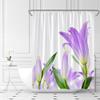 ABONAN Calla Lily Flower Shower Curtain Beautiful Romantic Spring Flourishing White Fresh Spring Creative Plant Fabric Bathroom Curtains Decor Set with Hook(67" Wx70 H) view 1