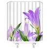 ABONAN Calla Lily Flower Shower Curtain Beautiful Romantic Spring Flourishing White Fresh Spring Creative Plant Fabric Bathroom Curtains Decor Set with Hook(67" Wx70 H) view 3