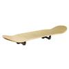 Floating Industrial Style Skateboard Deck Shelf with Pipe Mounting System  Custom Made Indoor Skate Shelving - Maple Wall Mount - 7.75" Natural view 1