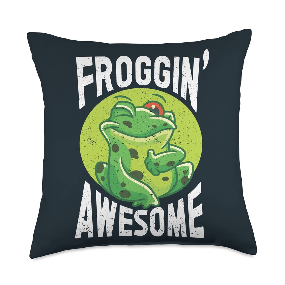 Agalychnis Callidryas Frog Keeper Red Eyed Tree Frog Throw Pillow