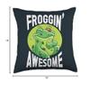 Agalychnis Callidryas Frog Keeper Red Eyed Tree Frog Throw Pillow view 4